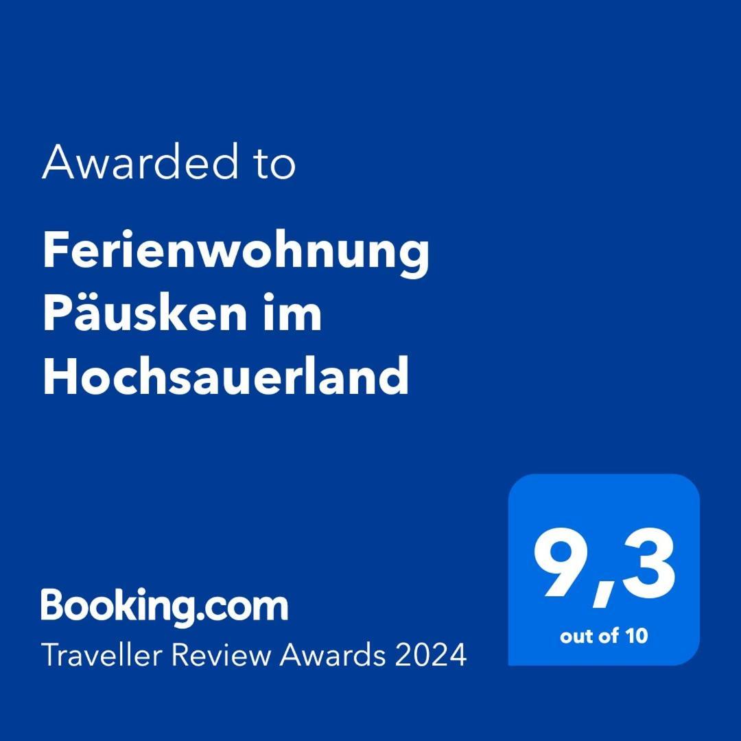 Paeusken Im Hochsauerland- E- Bike Und Auto Laden Moeglich Apartment Bestwig